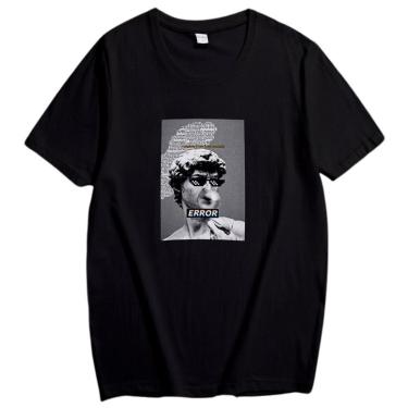 Imagem de Camiseta Error No Signal Grecia Swag Tumblr Camisa T-shirt Streetwear-Masculino