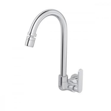 Imagem de Torneira Metal Bica Movel Parede Deca Flex Plus Cromada 1168C21Clm