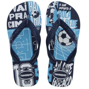 Imagem de Chinelo Athletic Infantil Azul Nava Havaianas 27/28 Branco/Azul Naval