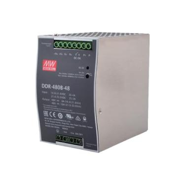 Imagem de Mean Well 480W Fonte De AlimentaçãO Modular Completa Tipo Trilho Din Conversor Dc-Dc Para LaboratóRio De Computador De Bancada 48V 10A (DDR-480B-48 48V/10A/480W/DIN Rail Power)