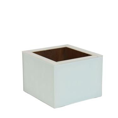 Imagem de Vaso Espelhado Zara Branco Grande Para Casa