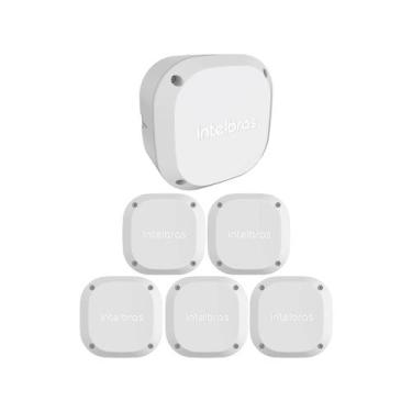 Imagem de Kit 6 Caixas de Passagem Plástica Câmeras Bullet/Dome Externo VBOX 110