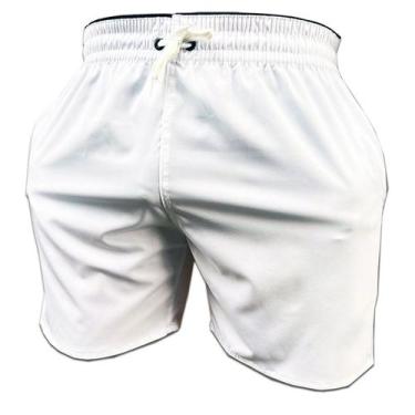 Imagem de Short Dryfit Corrida Academia Secagem Rapida - RM Fabricacao, GG, Bran