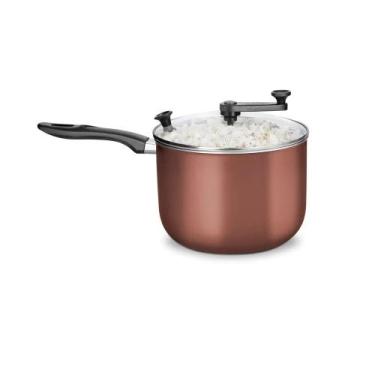 Imagem de Pipoqueira Mta Antiaderente 4,8L Tampa Vidro Pipoca Doce/Sal