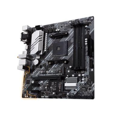Imagem de Placa-Mãe B550M-A Micro ATX com WiFi Integrado, Expansão PCIe Avançada e Suporte para Processadores de Alto Desempenho