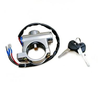 Imagem de QYMOTO Ignition Switch 2 Keys Ignition Starter on The Column for Hisun UTV 500 700,Coleman UT500 UT700, Axis 500 700,Massimo MSU500 700,Cub Cadet Challenger