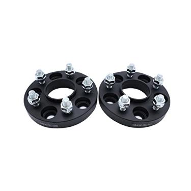 Imagem de 2 espaçadores de 20 mm 5 x 108 mm kit espaçador de rodas forjadas Hubcentric com 10 x parafusos de terminal M12x1,5 furo do cubo 63,3 mm serve para FORD FOCUS ST 225 ST225