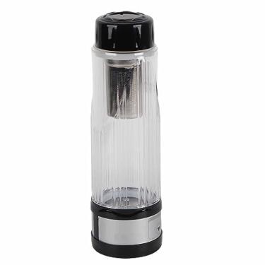 Imagem de GLOGLOW Chaleira Elétrica para Carro, Copo de Aquecimento de Viagem de 95 W para Macarrão Instantâneo e Utensílios de Mesa de café 420ml (Preto)