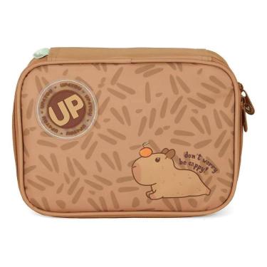 Imagem de Estojo Box Capivara Becappy Up4you Capivara Marrom