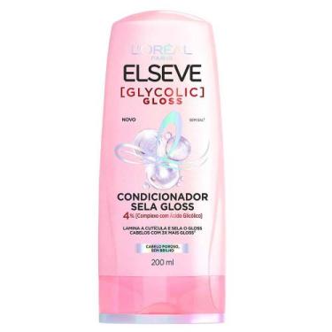 Imagem de Condicionador Sela Gloss Elseve Glycolic Gloss, 200ml