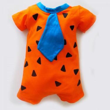 Imagem de Macacao Baby Caverna - 250 - Catitos Moda Divertida, 4, Laranja