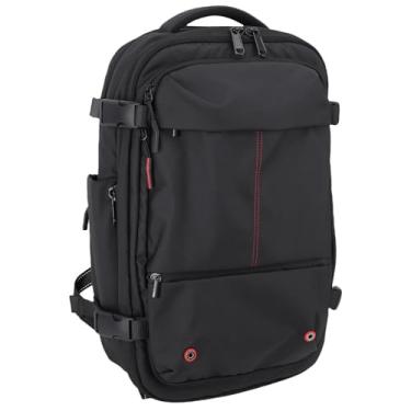 Imagem de Zyyini Mochila de Compressão Mochila Expansível a Vácuo 60L à Prova de Chuva para Viagens de Negócios Com Interface Type C