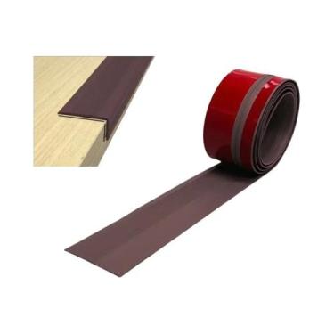 Imagem de Protetor De Borda De Escada Antiderrapante Autoadesivo Em Forma De L, 