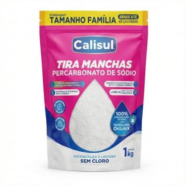 Imagem de Percarbonato de Sódio 100% Puro, Alvejante Sem Cloro para Roupas Brancas e Coloridas, Limpeza Profunda com Oxigênio Ativo, 1kg