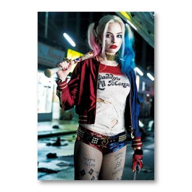 Imagem de Imagem de arte de parede de pôster Harleys Quinns Anime Art 51x35,5 cm