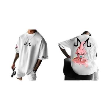 Imagem de Moletom Masculino Dragon Ball Majin Buu Anime Outono Inverno Streetwea