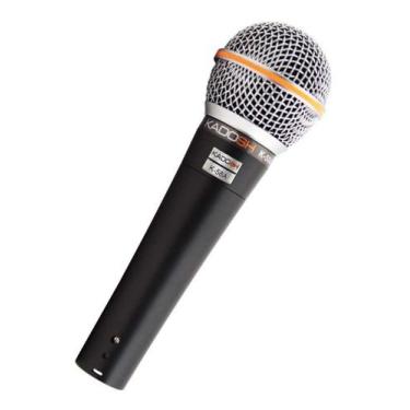 Imagem de Microfone Kadosh K-58A Dinâmico Com Bag e Cabo 4 Metros - K58A