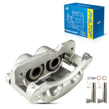 Imagem de PHILTOP Pinça de freio frontal compatível com G37, FX50, Q50, Q60, Q70, Q70L, 370Z, M37, M56, QX70, conjunto de 2 pinças de freio