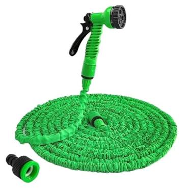 Imagem de Mangueira Magica De Jardim Retrátil Flexível(VERDE,15M)