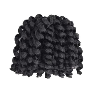 Imagem de Extensão De Cabelo Sintético Ombre Jamaican Bounce Curly Para Mulheres