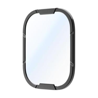 Imagem de SRDRK Protetor de tela de vidro temperado para Apple Watch Ultra 2 49 mm vidro metal bumper antirriscos série iWatch Ultra 49 mm acessório (preto)