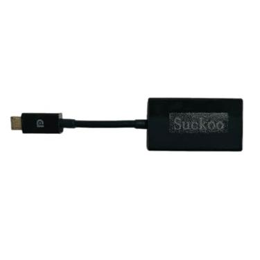 Imagem de suckoo Cabo adaptador MyDP SlimPort para HDMI macho para fêmea preto, para cabo de conexão micro USB para HDMI, conecta smartphones e tablets compatíveis com MyDP a monitores HDMI de TV e projetores