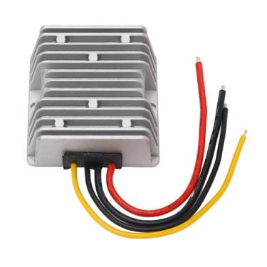 Imagem de Regulador de tensão DC à prova d'água de alta eficiência 9 40V a 24V 10A 240W Módulo conversor de energia para carros, caminhões, RVs, revestimento de liga de alumínio