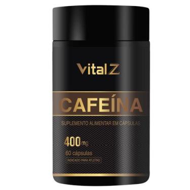 Imagem de Caféina 400mg vitalz 200mg a cada capsulas. - Vital Z