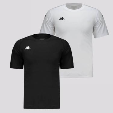 Imagem de Kit 2 Camisas Kappa Garret Masculina-Masculino