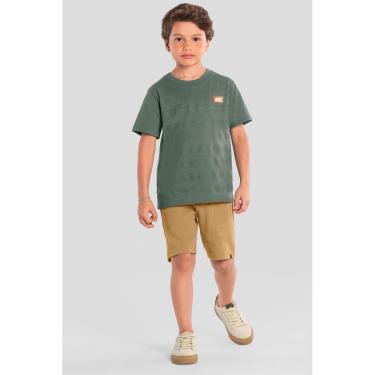 Imagem de Camiseta Infantil Menino Texturizada Mundi-Masculino