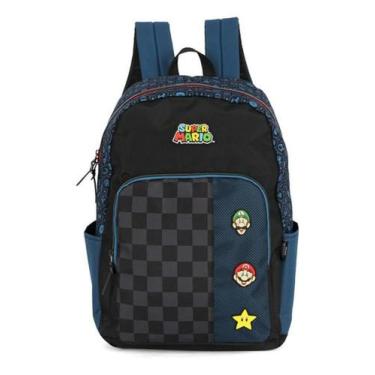 Imagem de Mochila De Costas Juvenil Super Mario - Luxcel