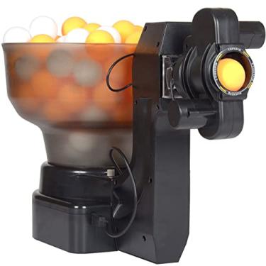 Imagem de Kweetle Robô De Tênis De Mesa Hp-07 Portátil Com 36 Bolas Giratórias Diferentes Máquina Automática De Bolas De Robô De Pingue-Pongue Máquina De Pingue-Pongue Para Treinamento Com Bolas De Tênis De Mes