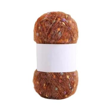 Imagem de Fio De Feijão Colorido De 50g Para DIY, Lã Para Tricô, Material Para C