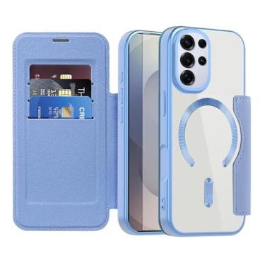 Imagem de Asuwish Capa de telefone para Samsung Galaxy S25 Ultra 5G capa carteira magnética com protetor de tela de vidro temperado suporte para cartão RFID acessórios para celular S25Ultra 25S S 25 25Ultra 6.9