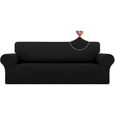 Imagem de Cobertor para Cadeira-Sofá Super Elástico - Capa de Sofá Macia Spandex Protetor Móveis Lavável com Espuma Antiderrapante e Base Elástica Pets