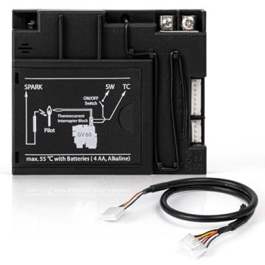 Imagem de Módulo de controle de receptor G6R-R3AM com chicote de fios adequado para Maxitrol GV60 Remote & Valve System (Empire, RH Peterson, Real Fyre, Valor, Elemento 4) Lareira a gás, deve emparelhar com