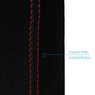 Imagem de Apoio De Braço Ecosport sintético Preto C/Costura Vermelha