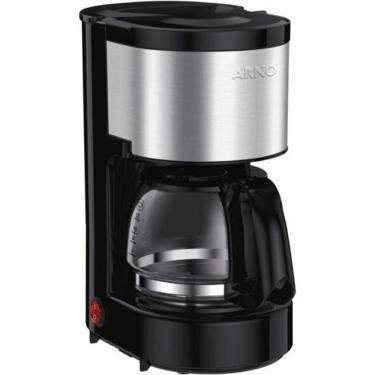 Imagem de Cafeteira Elétrica Arno Perfectta Inox 600ml Jarra De Vidro 220v