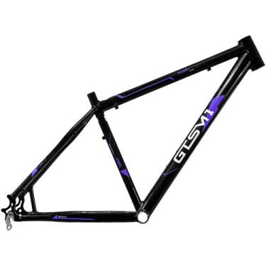 Imagem de Quadro Aro 26 Gts m1 Walk New Alumínio - GTSM1, 19, Preto, Roxo