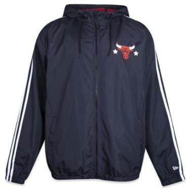 Imagem de Jaqueta New Era Corta Vento Windbreaker Chicago Red Bulls Hip Ho Masculino-Masculino