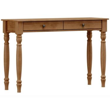 Imagem de Aparador Para Sala de Estar Rústico 2 Gavetas Madeira Maciça Lazuli F06 Freijó - Lyam Decor