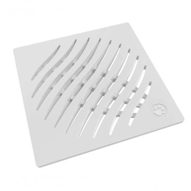 Imagem de Grelha Tigre Ecologica Quad Branca 10Cm C/12Pcs