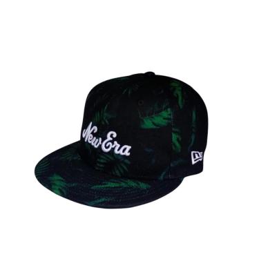 Imagem de Boné New Era 9fifty Aba Reta Florido - Preto-Masculino