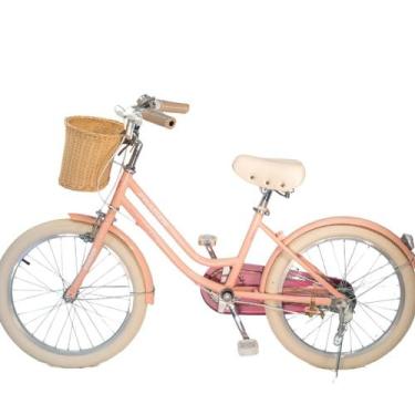 Imagem de Bicicleta Infantil Bike Aro 20 Retro Menina - Zrader, Rosa