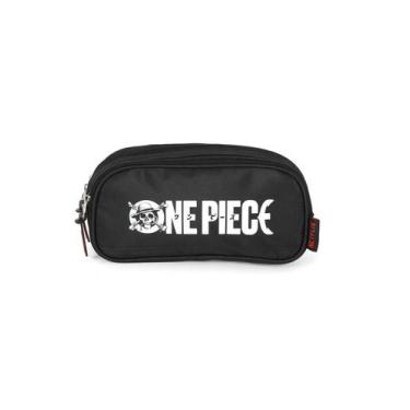 Imagem de Estojo One Piece Triplo Juvenil Meninos Teen Passeio Escolar - Luxcel 