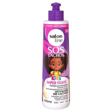 Imagem de Ativador de Cachos SOS Cachos Kids Super Óleos 300ml - Salon Line