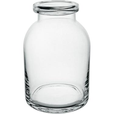 Imagem de VASO DECORATIVO CASA HOME&CO VIDRO 31x19x19cm TRANSPARENTE