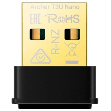 Imagem de Adaptador wifi usb 3.0 tp-link archer t3u nano ac1300