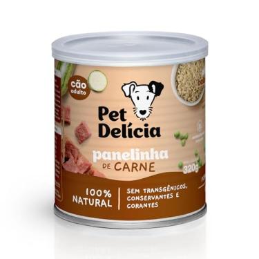 Imagem de Pet Delícia Panelinha de Carne 320g, Alimentação Natural para Cães, Com Carne Bovina e Legumes Selecionados
