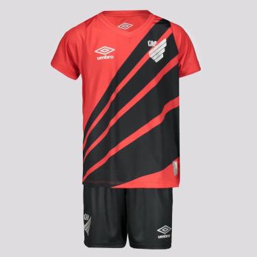 Imagem de Kit Infantil Umbro Athletico Paranaense I 2024-Unissex